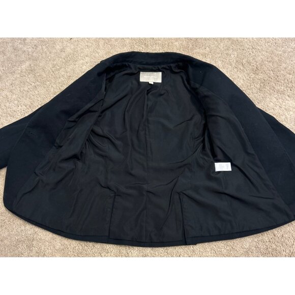 Banana Republic Women's Black One-Button Blazer Cotton Stylish Business & Casual - Picture 12 of 14